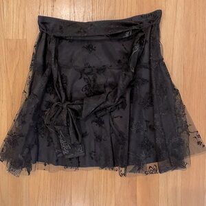 Black dress skirt